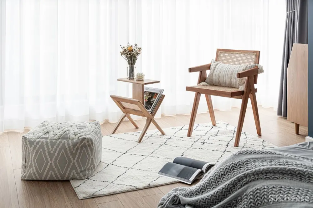 木、白、灰，素雅宁静的慢生活家居 予以设计