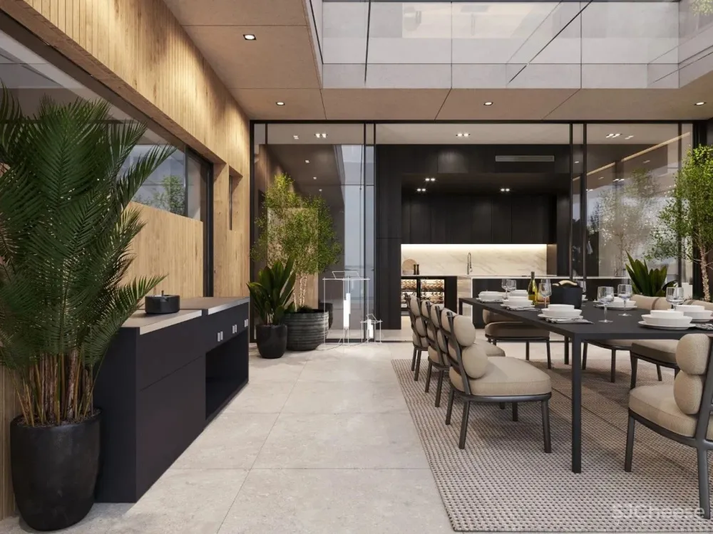 300㎡私人住宅,简约大气!