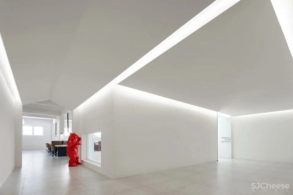 新作 以几何形状来构建空间秩序 QI STUDIO 白墙之下 大器空间