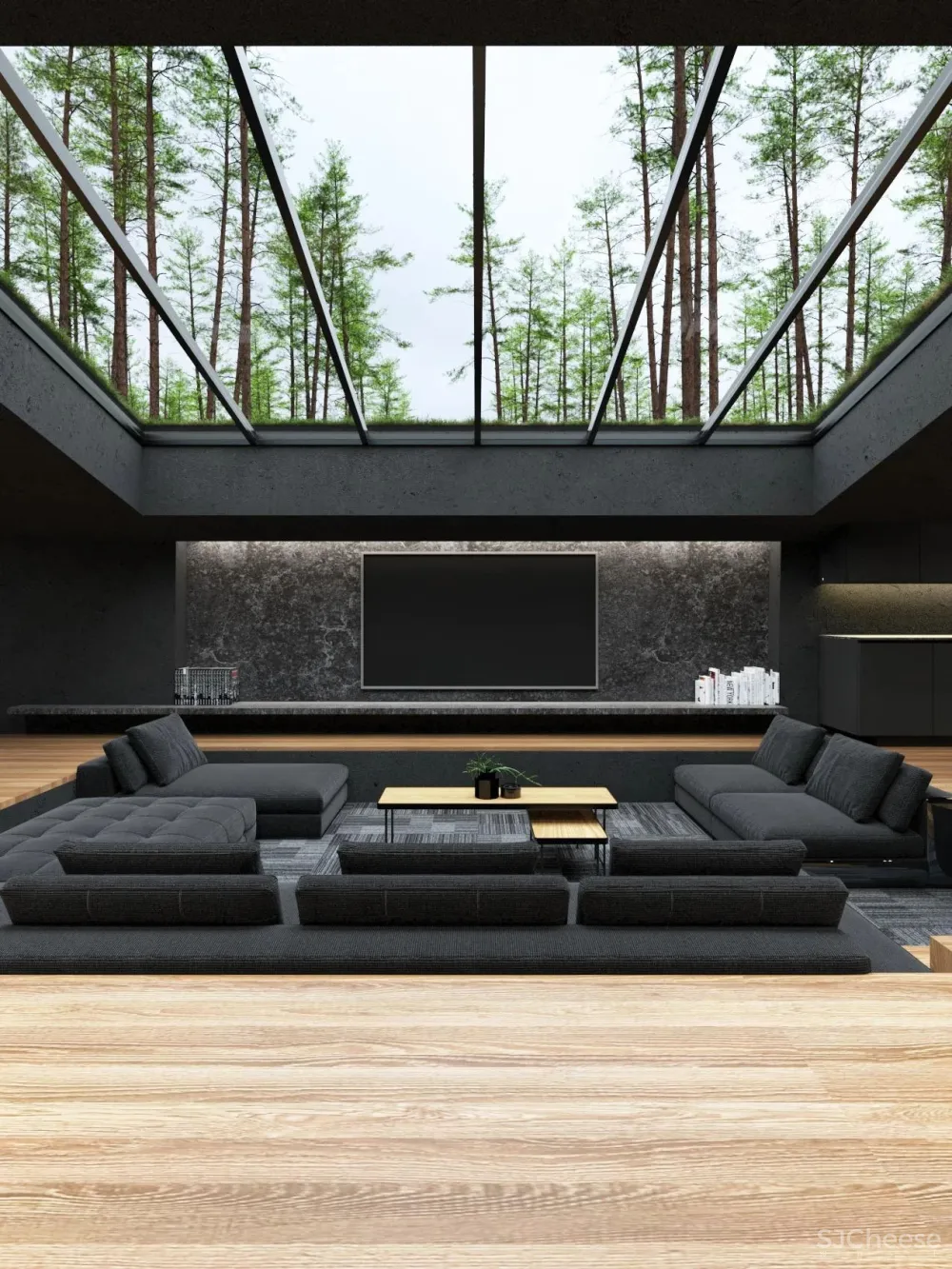 黑色别墅,如此好看!