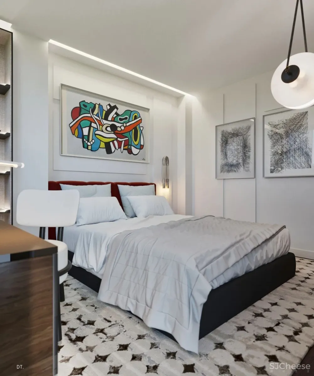 轻奢之美 丨一个空间,两个方案