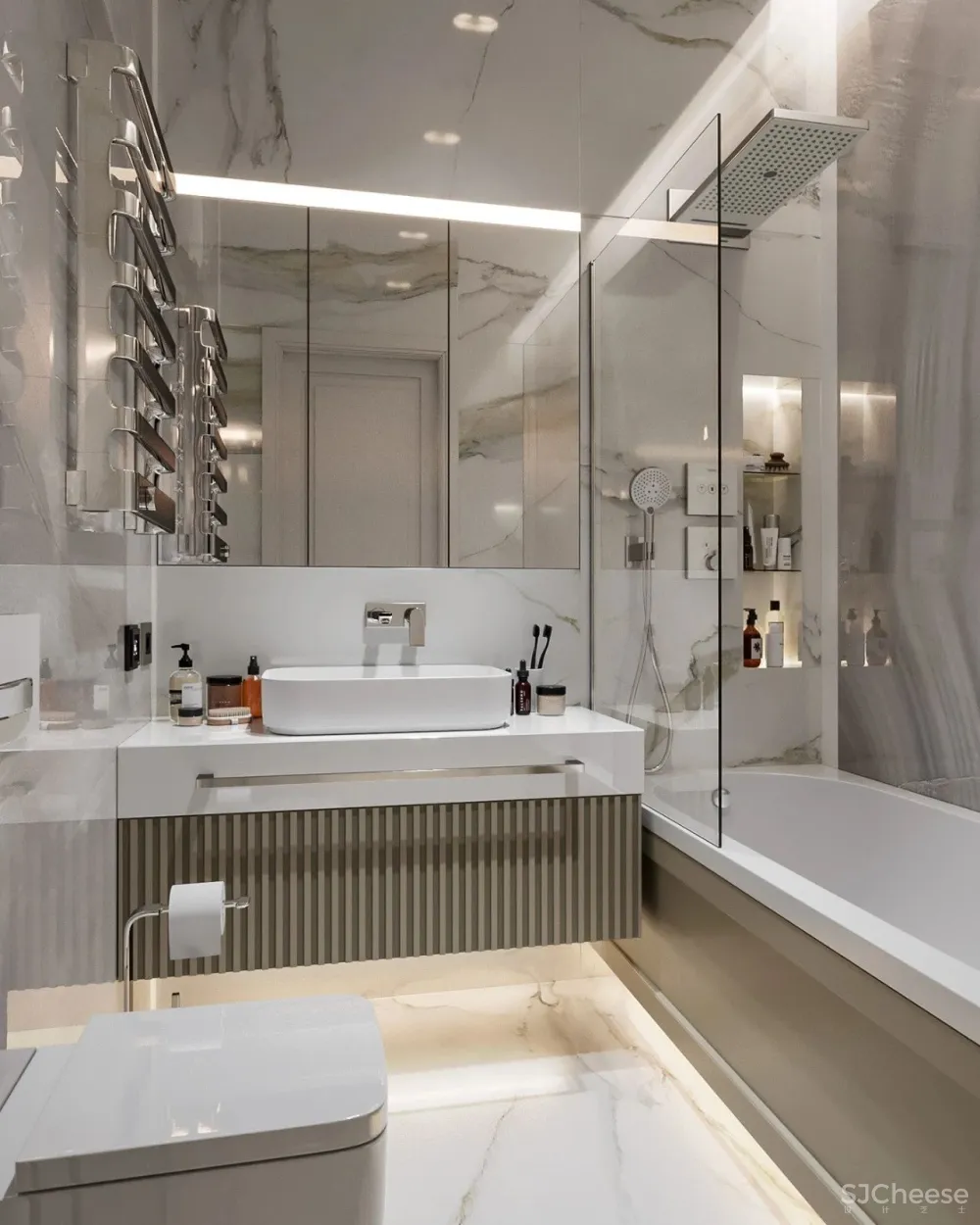 Igor Glushan 83㎡轻奢美居