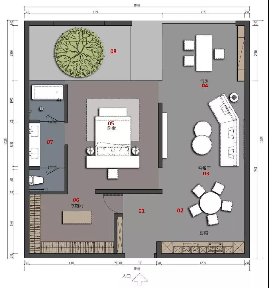 2020 深圳国际精装住宅展×李益中空间设计：“没门”的房子