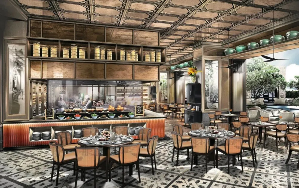 设计巨匠JAYA遗作 9月8日开业的厦门「安达仕」酒店 效果图和落地实景对比照片