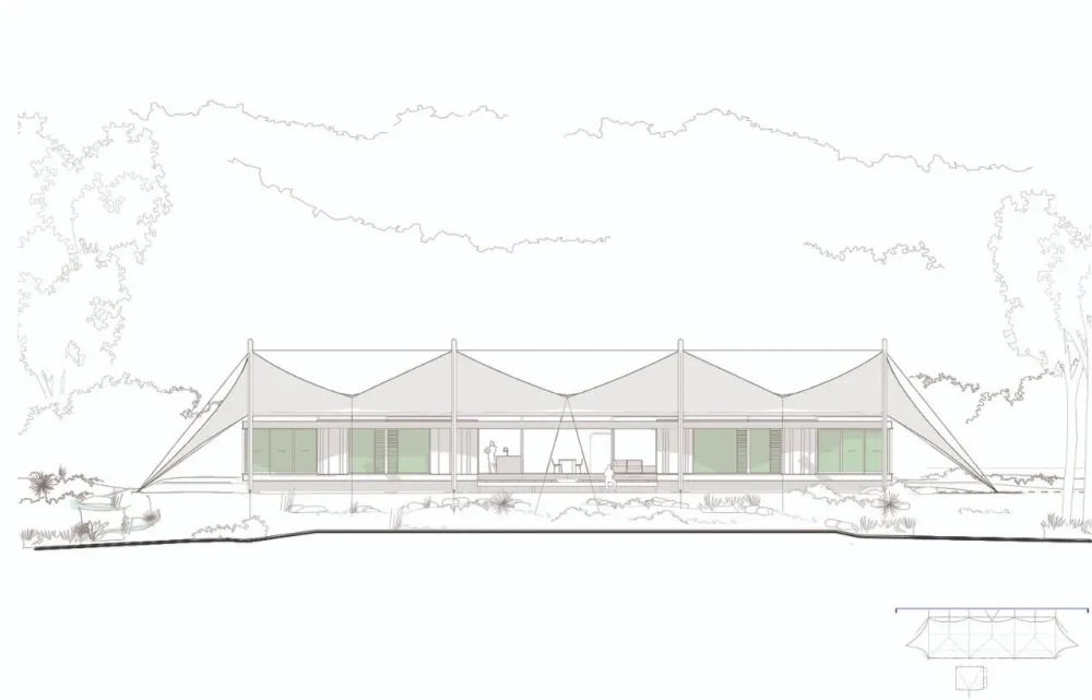 澳大利亚“帐篷之家”,与自然为邻的诗意居所