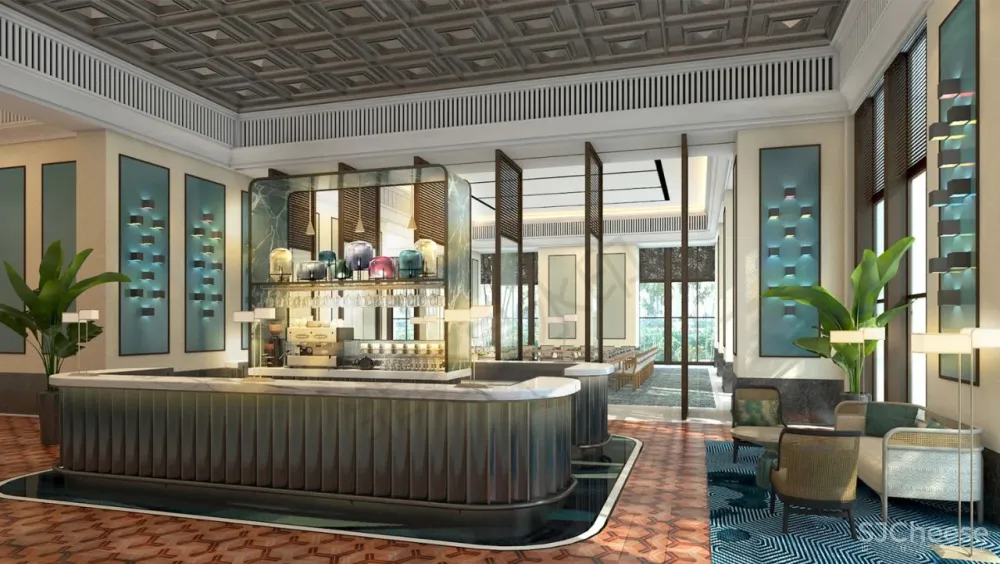 设计巨匠JAYA遗作 9月8日开业的厦门「安达仕」酒店 效果图和落地实景对比照片