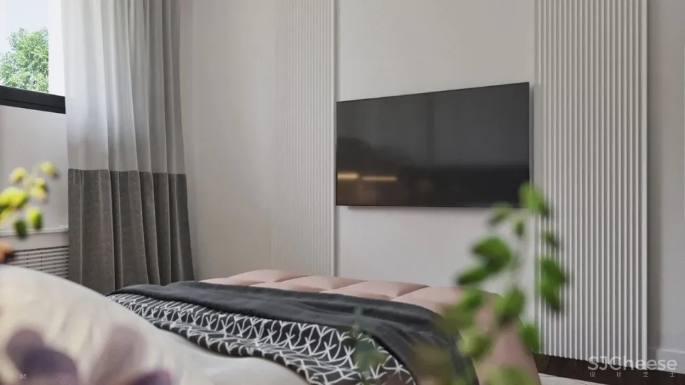 轻奢之美 丨一个空间,两个方案