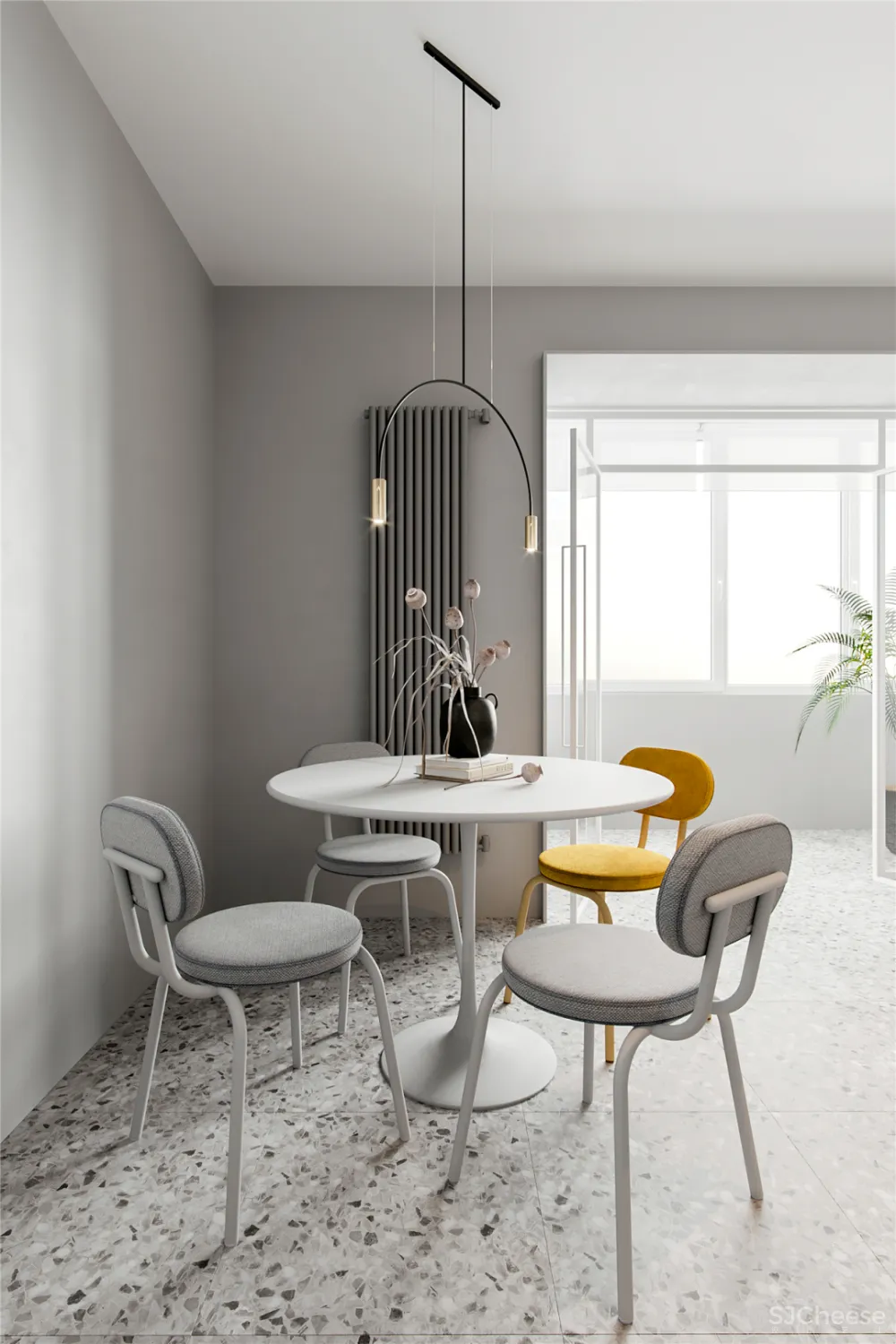 90㎡小资一居室,细节处挥洒时尚气息!