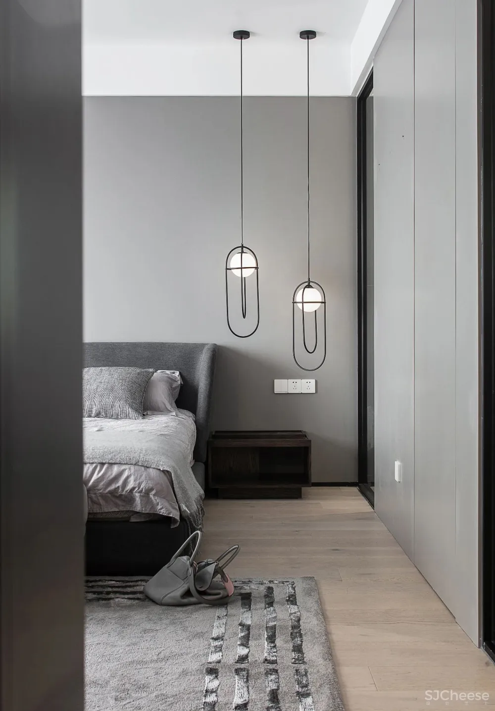 互动社交厅 大尺度起居套间,减压治愈的家 赫设计