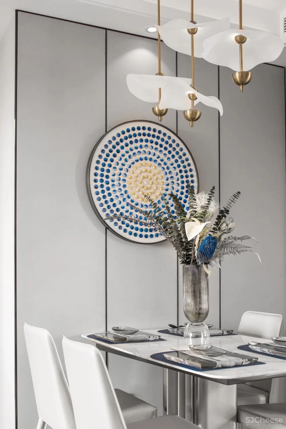 57㎡现代简约,温馨优雅的质感,让小户型也档次自然