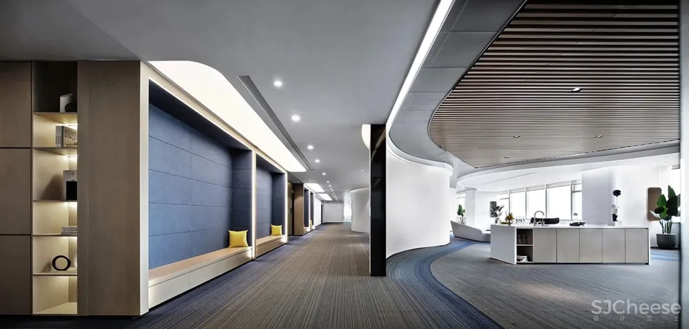 UMA伍玛设计 森兰美奂.邮轮研究院:Pleasant Work,Pleasant Space!