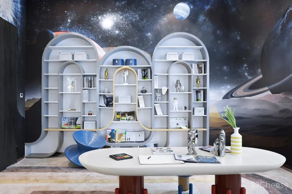 天鼓设计:线条的韵律,极简空间的秩序美学