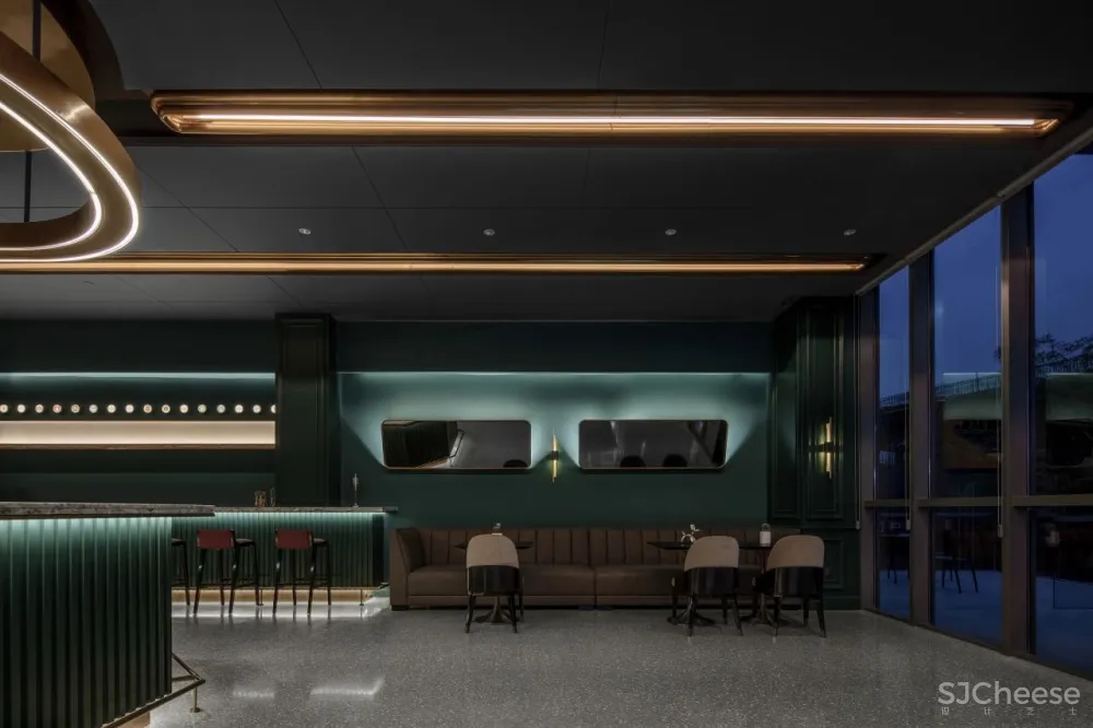 复古摩登的都市潮地,空间格调超有feel!