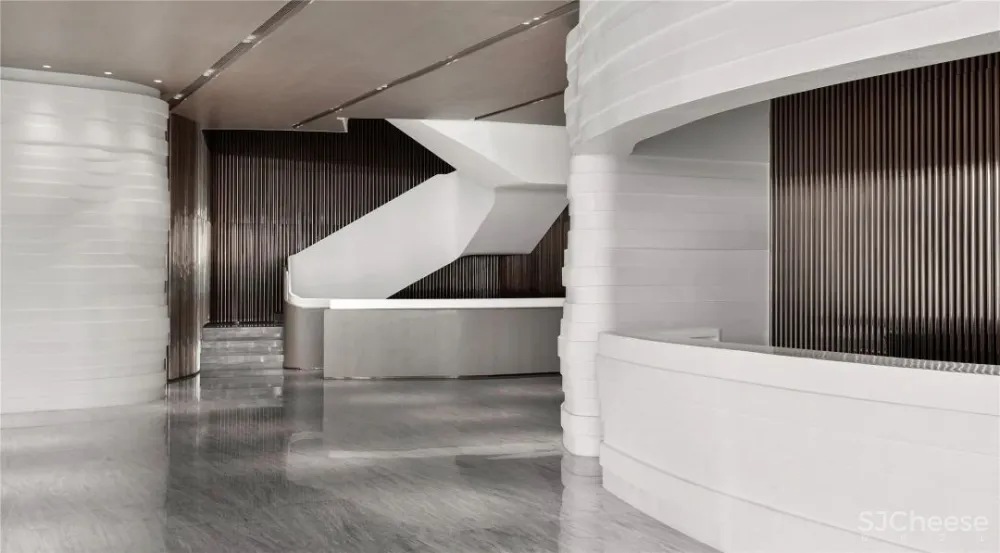 和谐韵律演绎售楼空间刚性之美 |EH DESIGN 易和