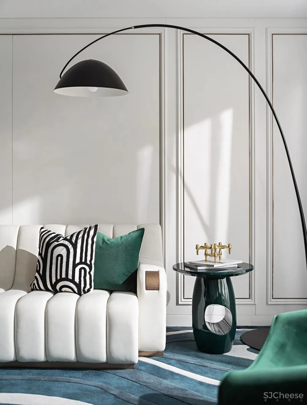 伶居设计:396㎡温雅艺术大宅,舒意生活,比诗浪漫!