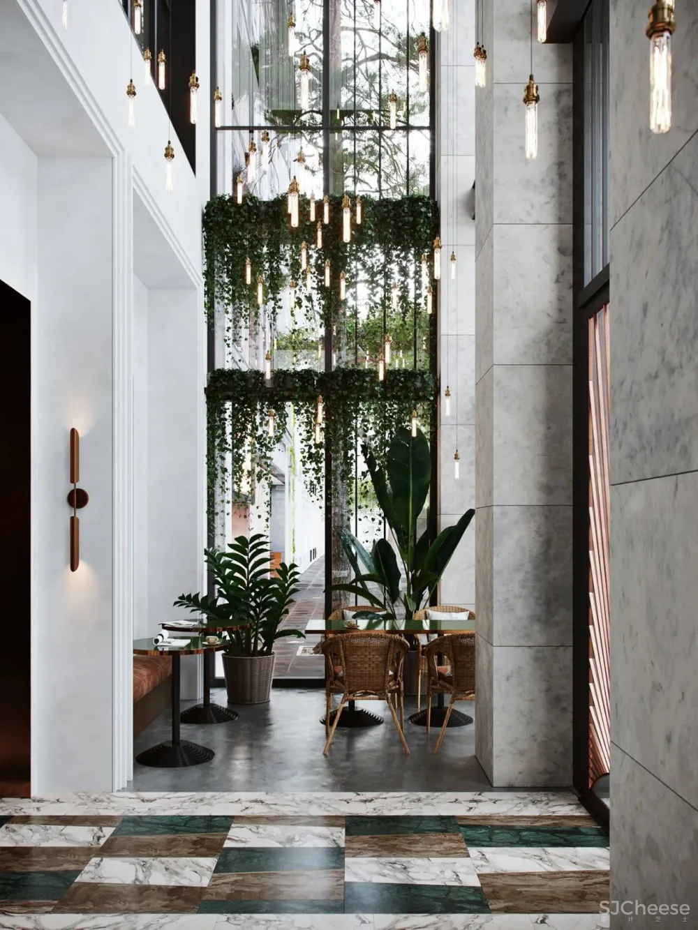 88㎡现代素雅,简单的,更有范!