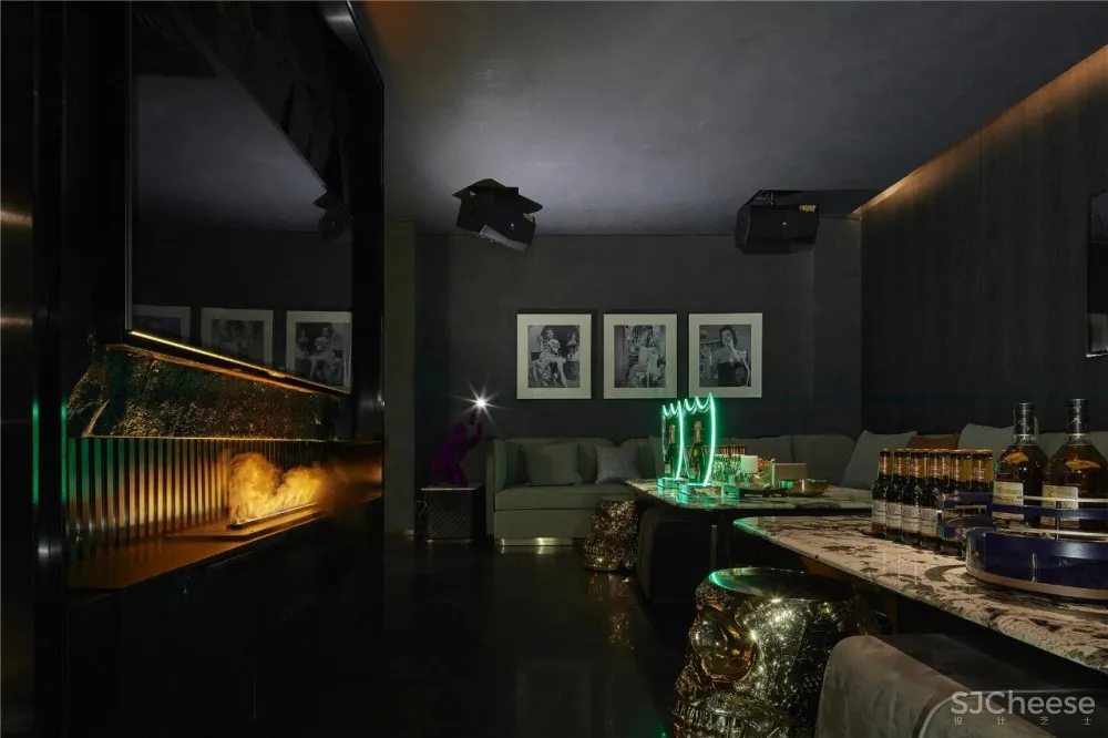 悦·量贩式KTV奥体店“暗夜精灵” INHOUSE设计
