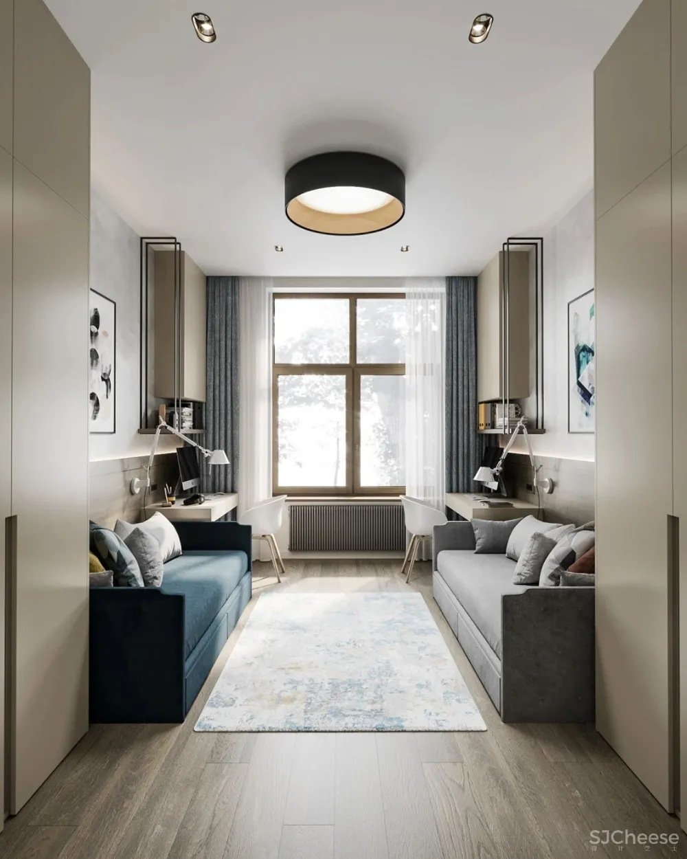 Igor Glushan 83㎡轻奢美居