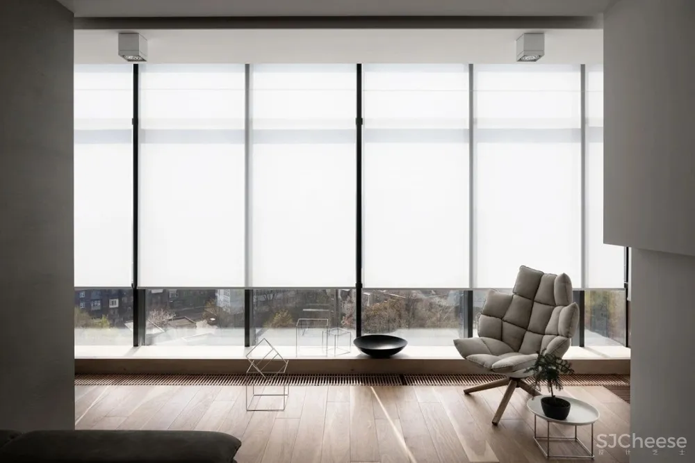 310㎡水泥灰 原木,质朴舒适!