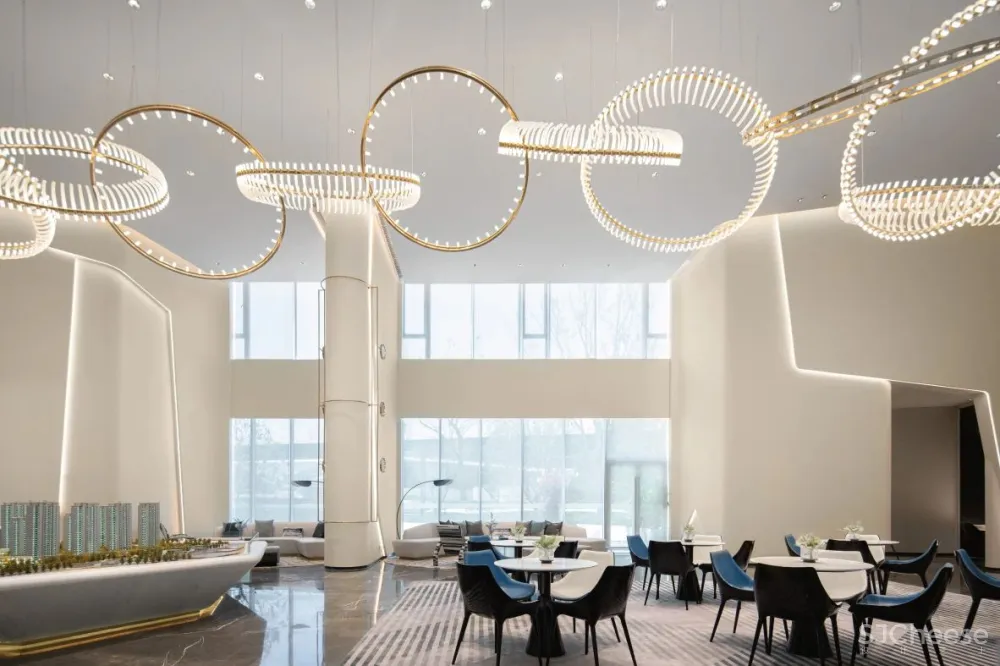 以时辰为名，镌刻常州牡丹蓝光·晶曜售楼处｜C.H.Y泽钦设计