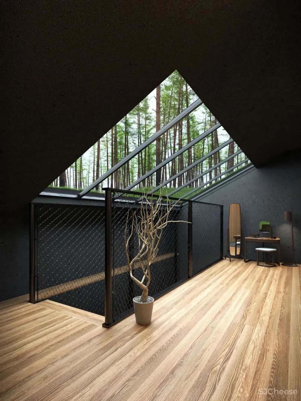 黑色别墅,如此好看!