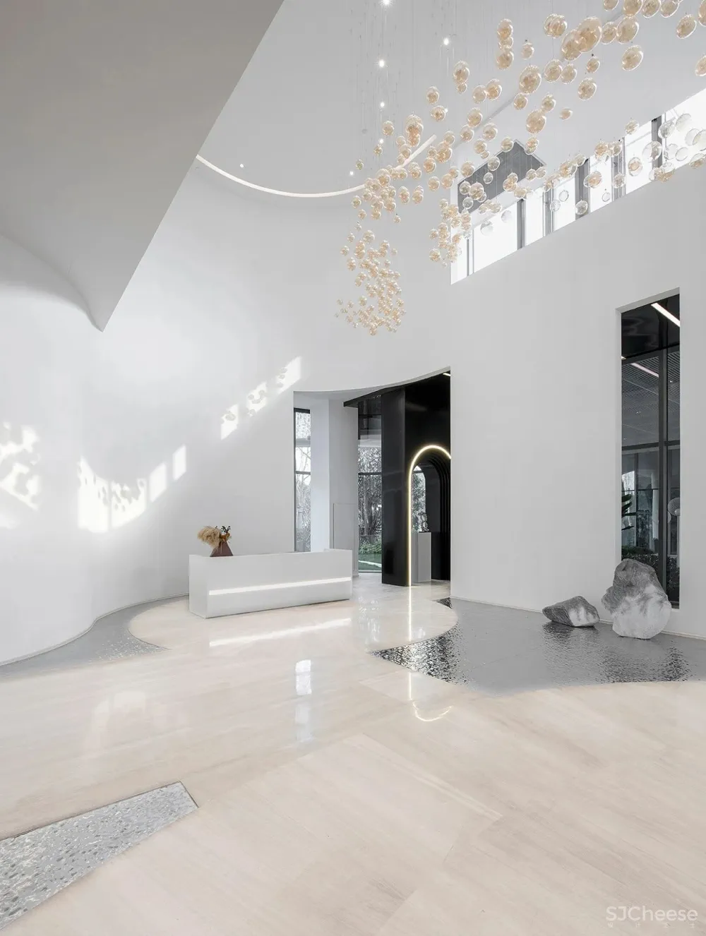 昆山鑫欣科创售楼处 |大铄设计