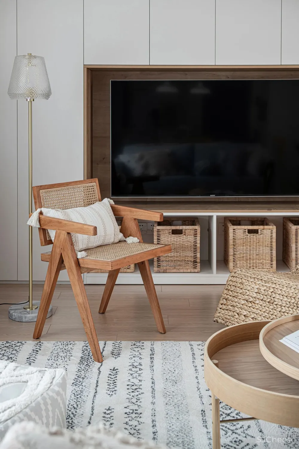 木、白、灰，素雅宁静的慢生活家居 予以设计