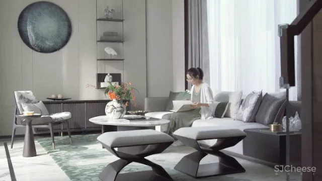 GND 恩嘉设计×龙光东莞江南大境:古韵今风 兰芷之室