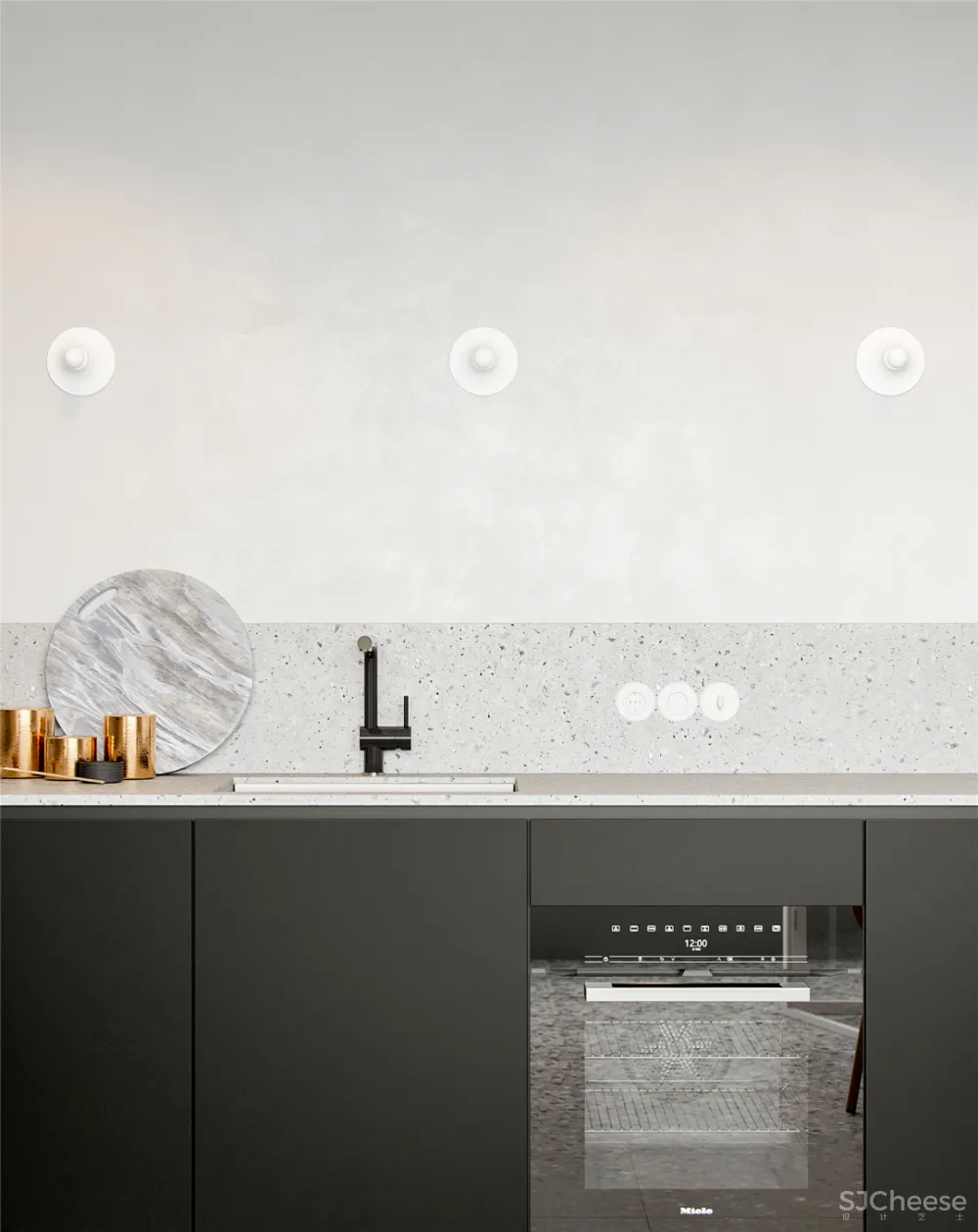 90㎡小资一居室,细节处挥洒时尚气息!