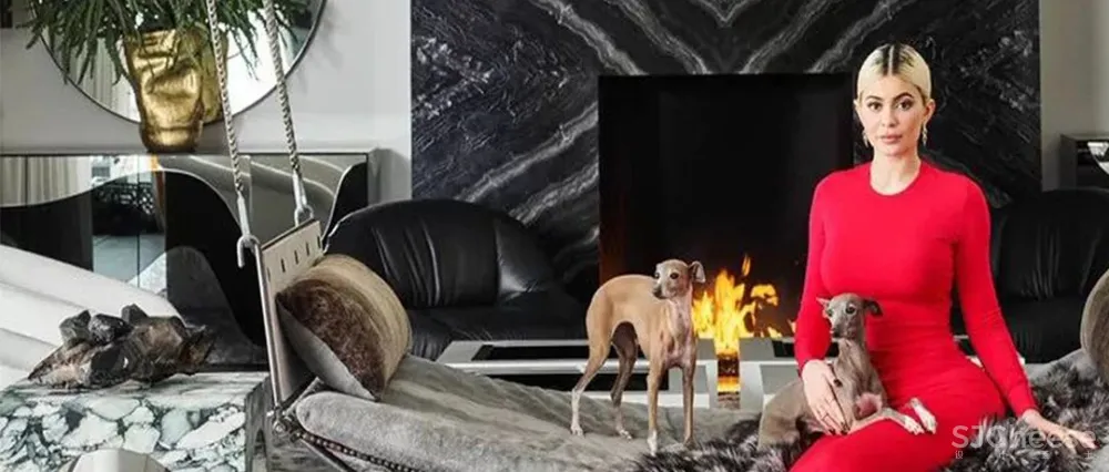 卡戴珊家族的小女儿Kylie Jenner在洛杉矶的豪宅