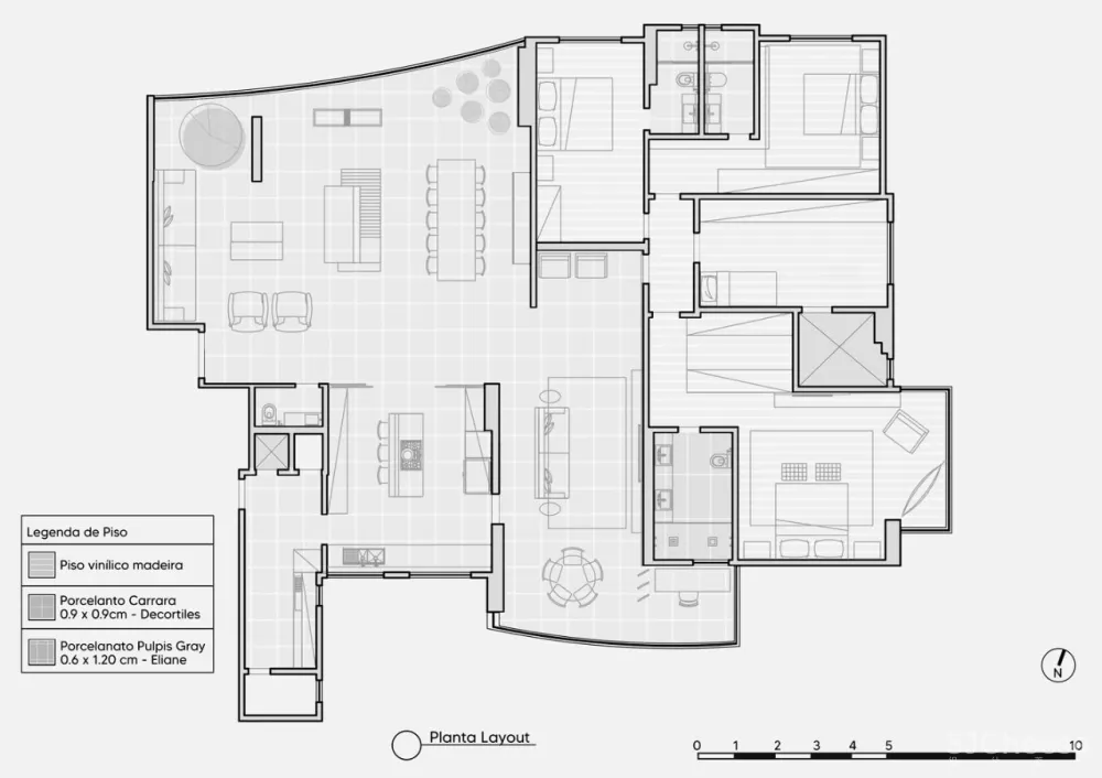 283平米的四卫空间,这里的许多东西都是我的梦想啊!