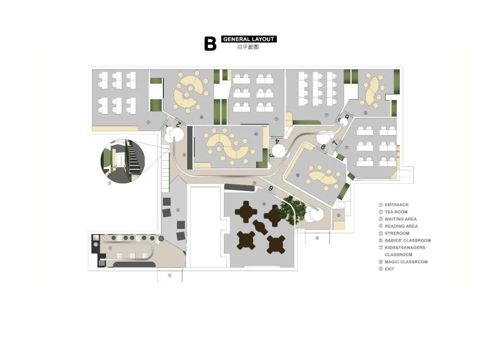 T.S.J Design：为孩子探索健康学习空间