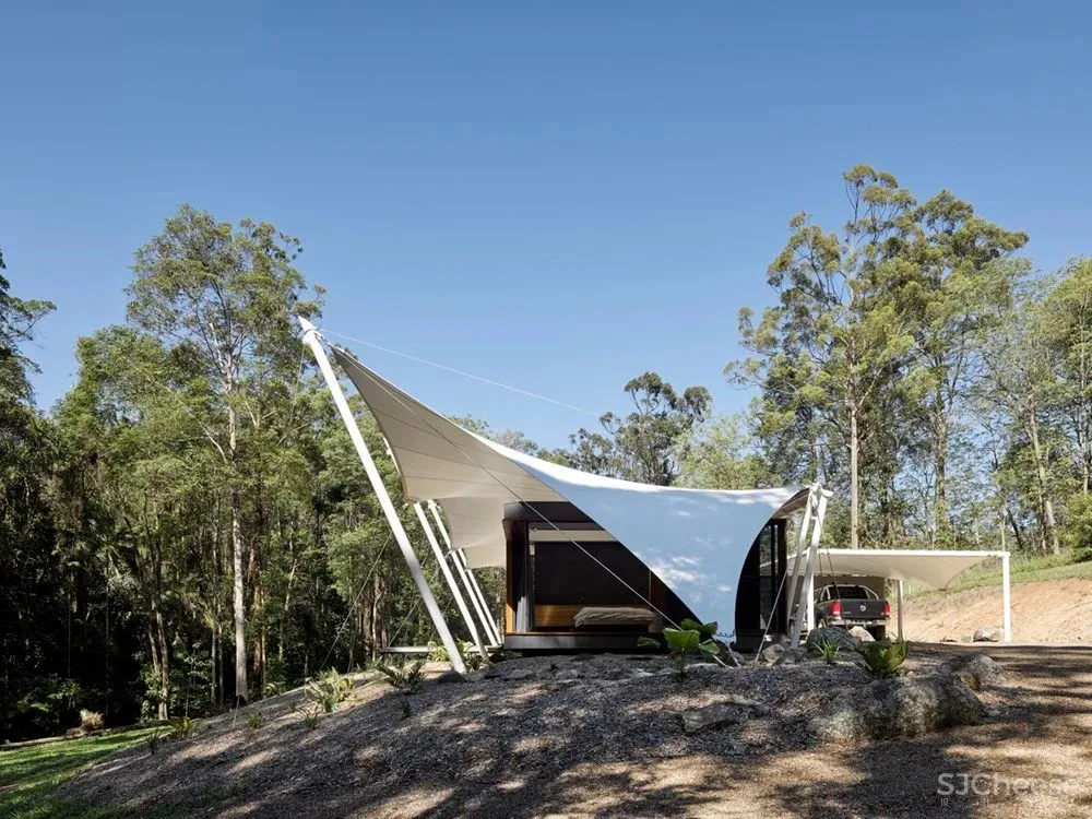 澳大利亚“帐篷之家”,与自然为邻的诗意居所