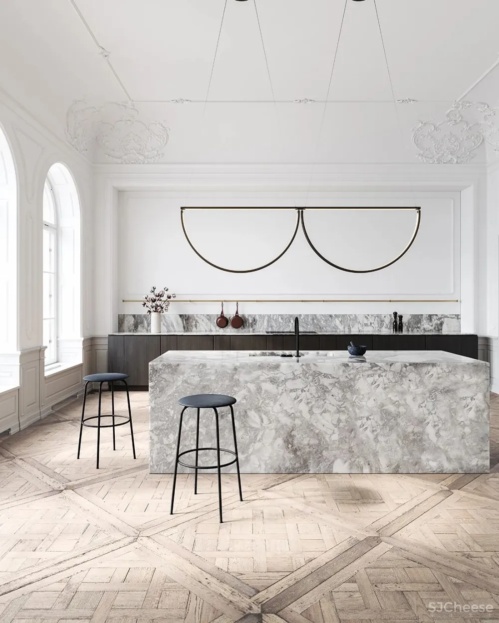 华而不奢当代艺术糅合欧式经典