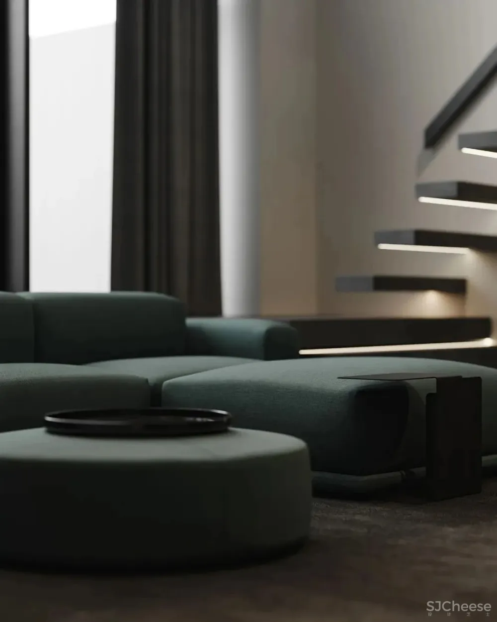 “时髦绿”的家,高级感炸裂!