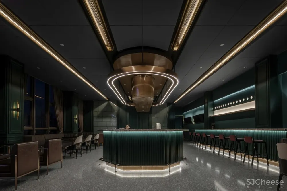 复古摩登的都市潮地,空间格调超有feel!