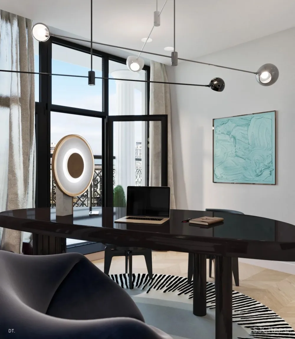 轻奢之美 丨一个空间,两个方案