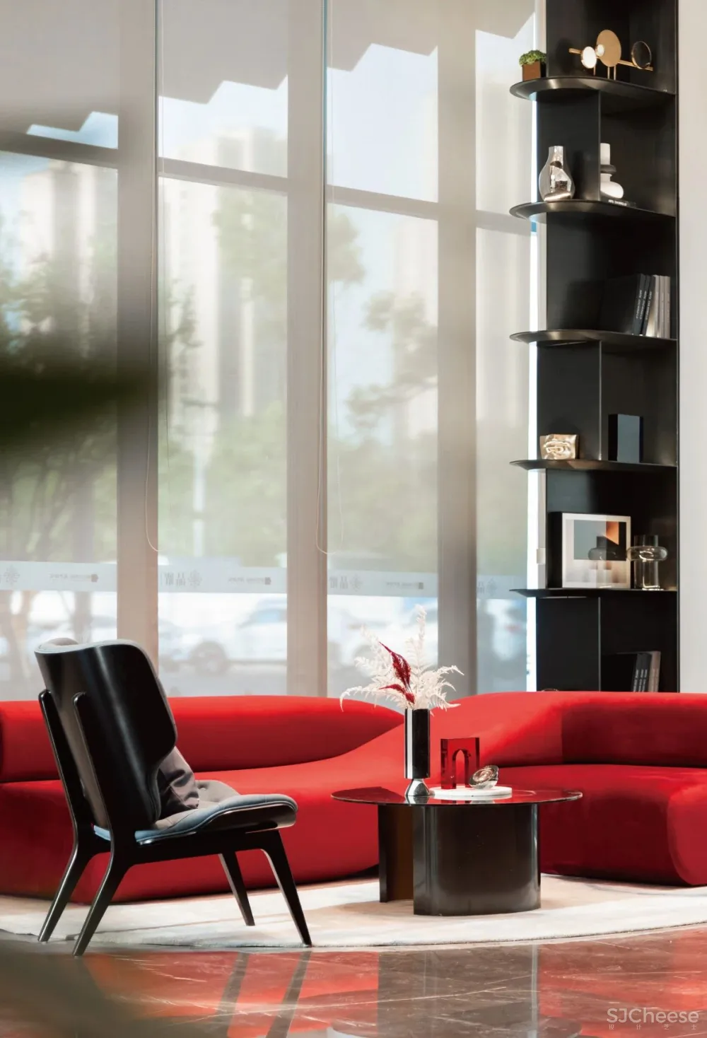 以时辰为名，镌刻常州牡丹蓝光·晶曜售楼处｜C.H.Y泽钦设计