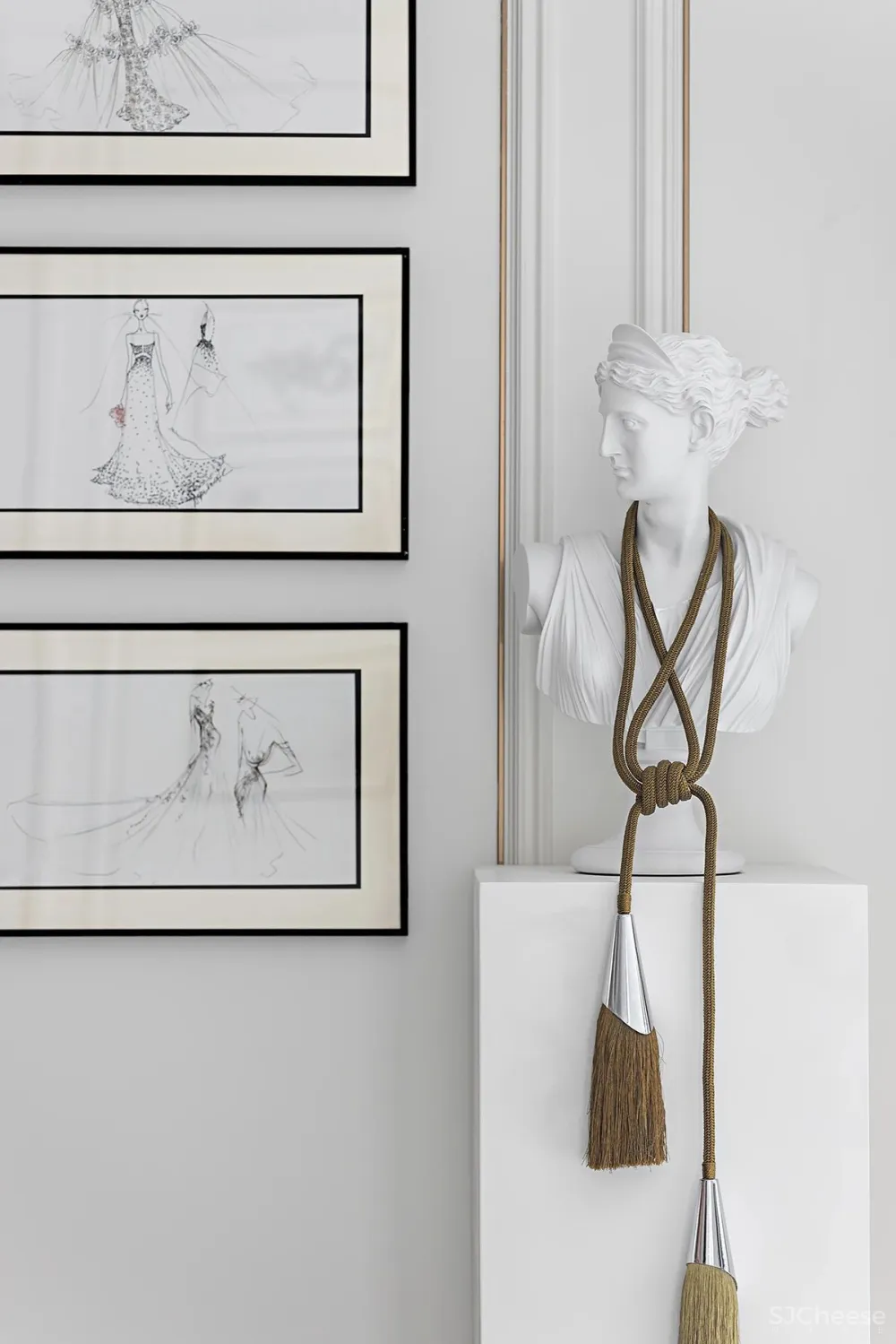 伶居设计:396㎡温雅艺术大宅,舒意生活,比诗浪漫!