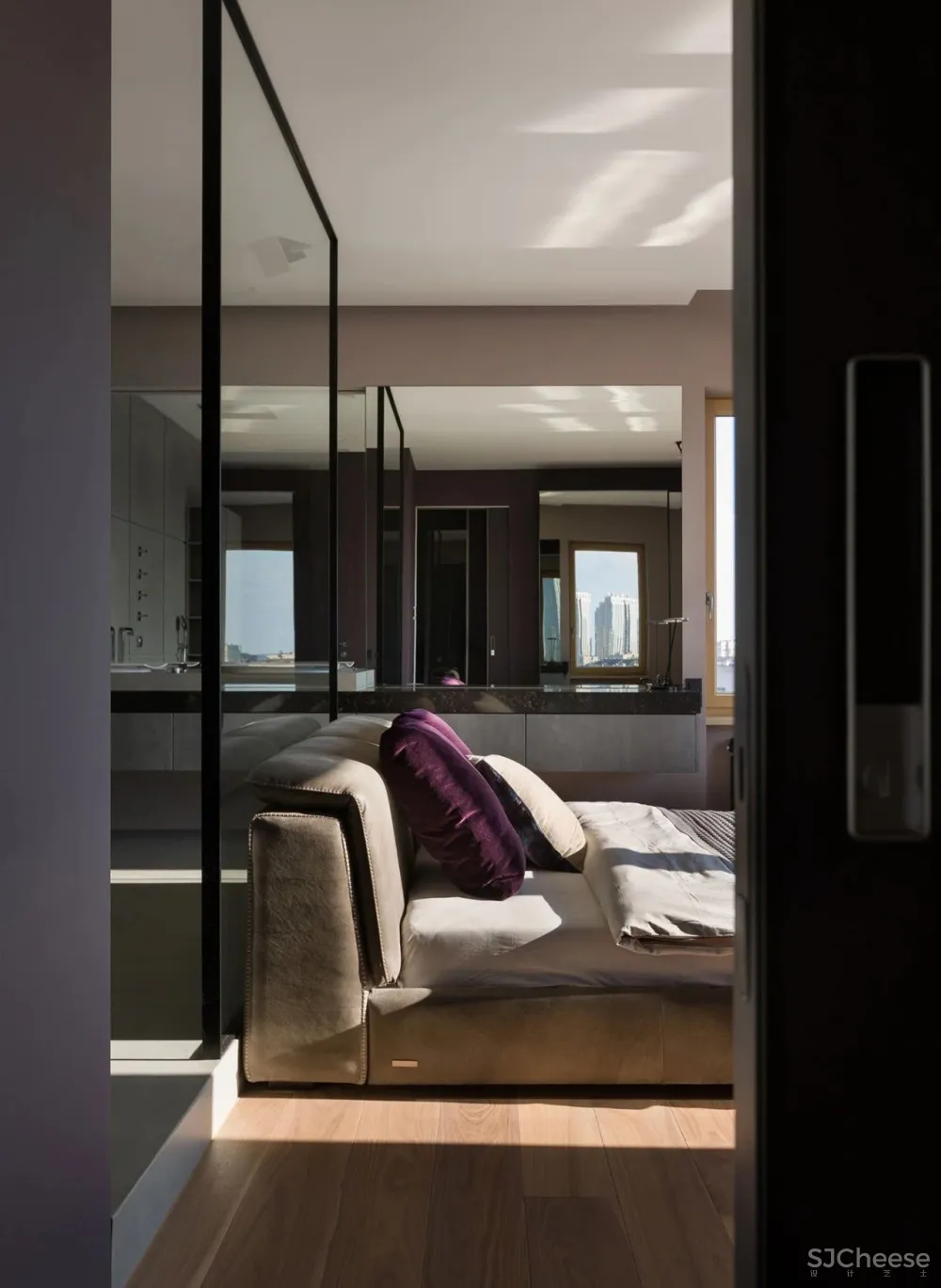 310㎡水泥灰 原木,质朴舒适!