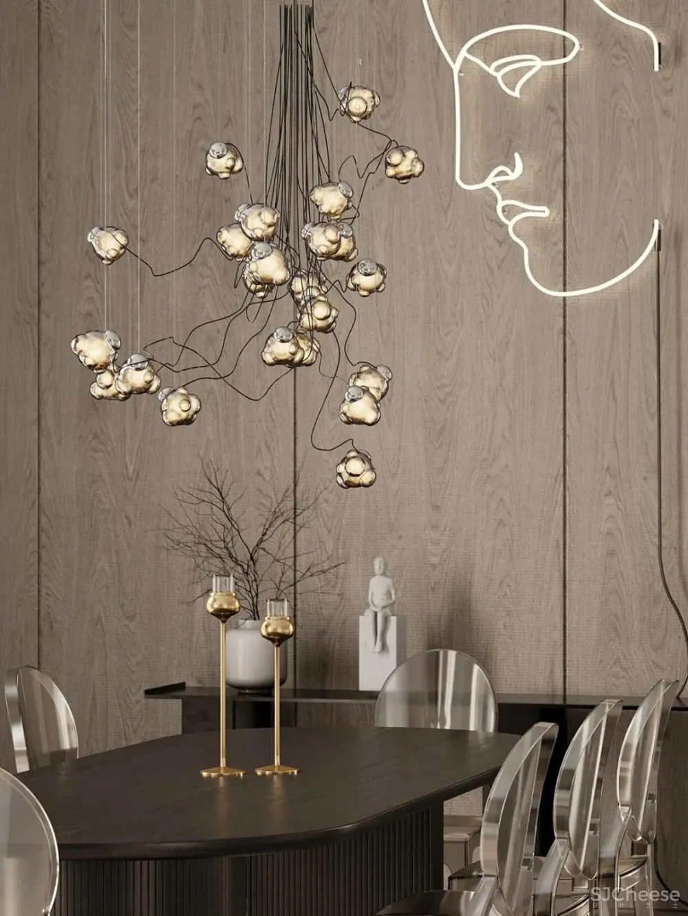 温暖原木色,色彩与纹理和谐交融!