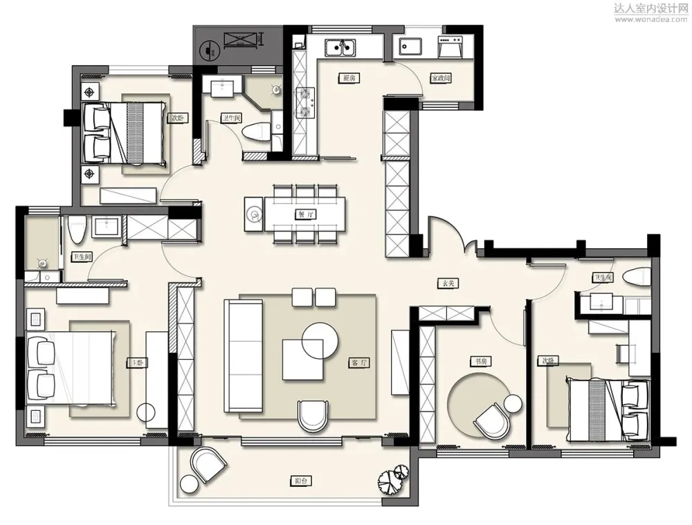 绍兴柯桥壹品生活馆售楼处 样板房 丨大器空间设计