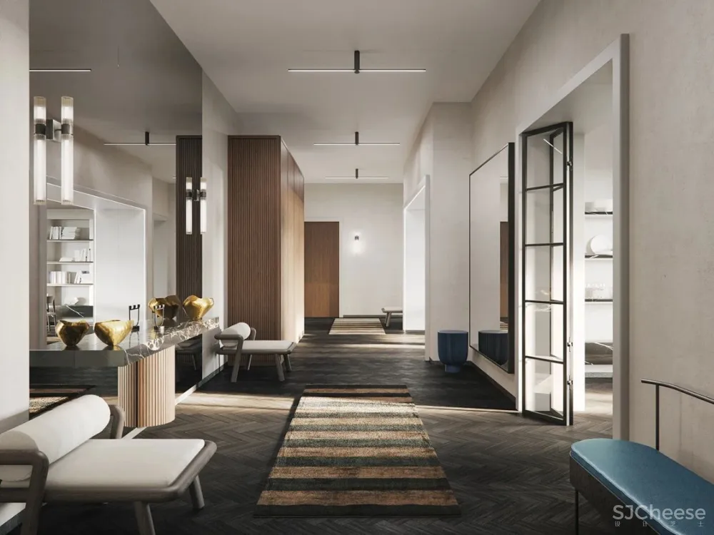 170㎡ 现代公寓,家具这么选格调就有了