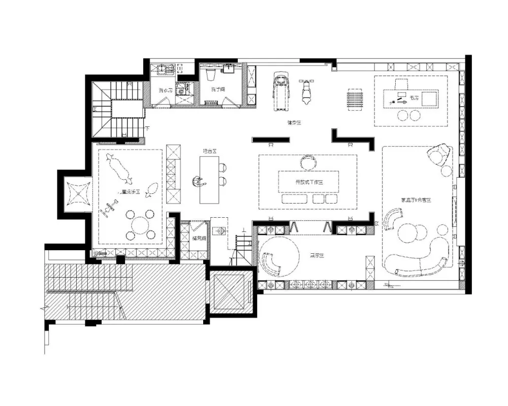 伶居设计:396㎡温雅艺术大宅,舒意生活,比诗浪漫!