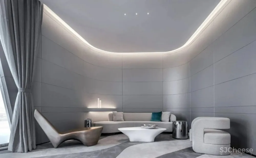 方圆珠海月岛销售中心一场纯粹未来美学体验 方圆建筑设计