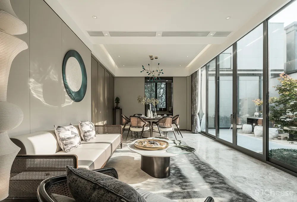252m² 新中式,大隐于市的东方哲理