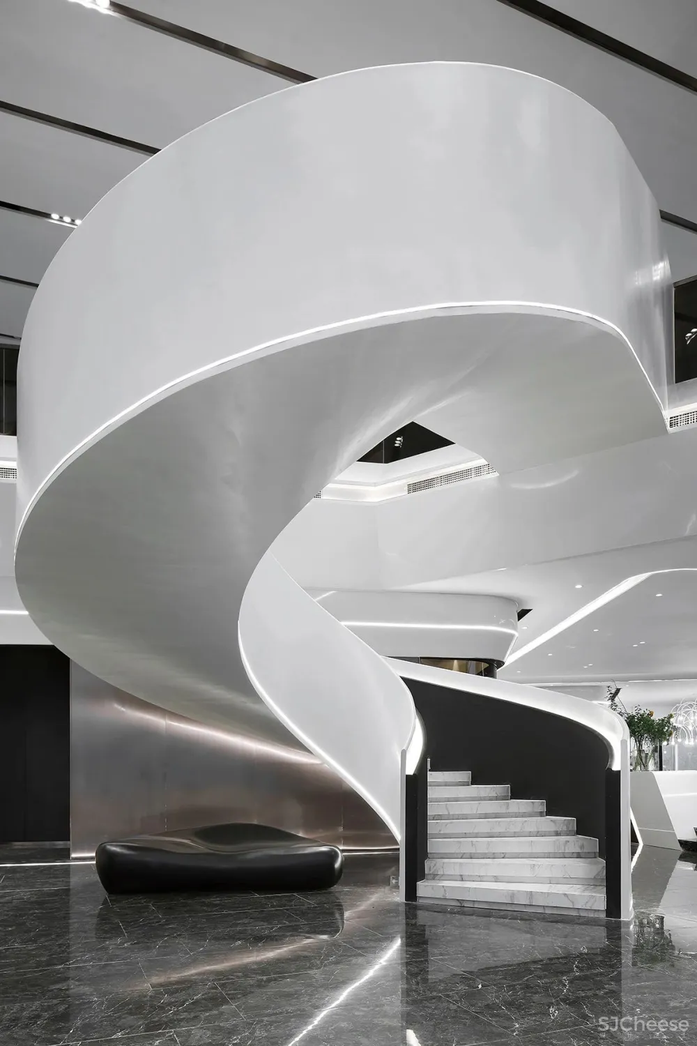 天鼓设计:线条的韵律,极简空间的秩序美学