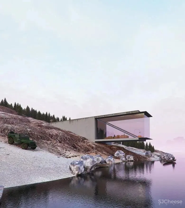 黑色别墅,如此好看!