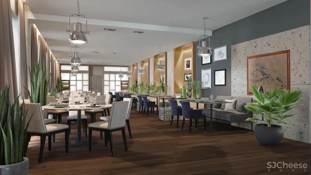 轻奢之美 丨一个空间,两个方案