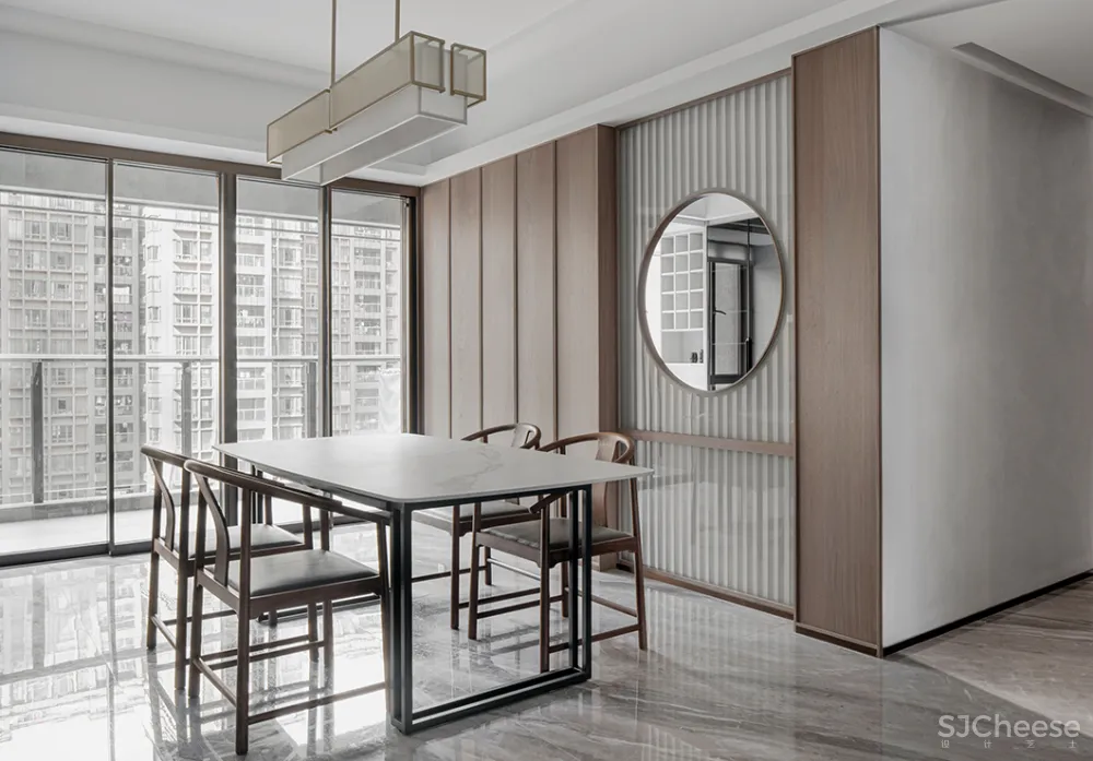 235㎡极简中式,越少越高级!